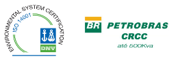 Certificado DNV e Petrobras CRCC até 500 Kva